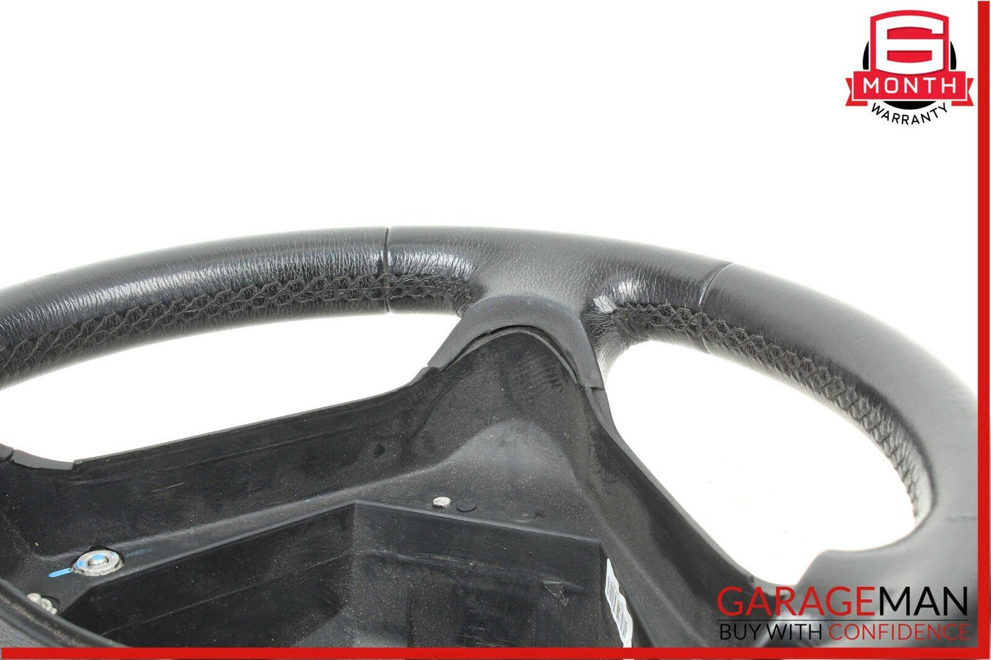 05-08 Mercedes SLK280 C230 Sport 3 Spoke Steering Wheel Leather Black OEM