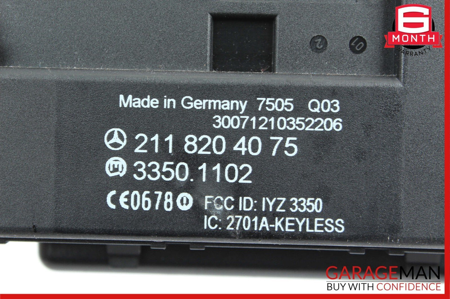 03-11 Mercedes W219 CLS550 AMG Center Ashtray Ash Tray Storage 2118204075 OEM