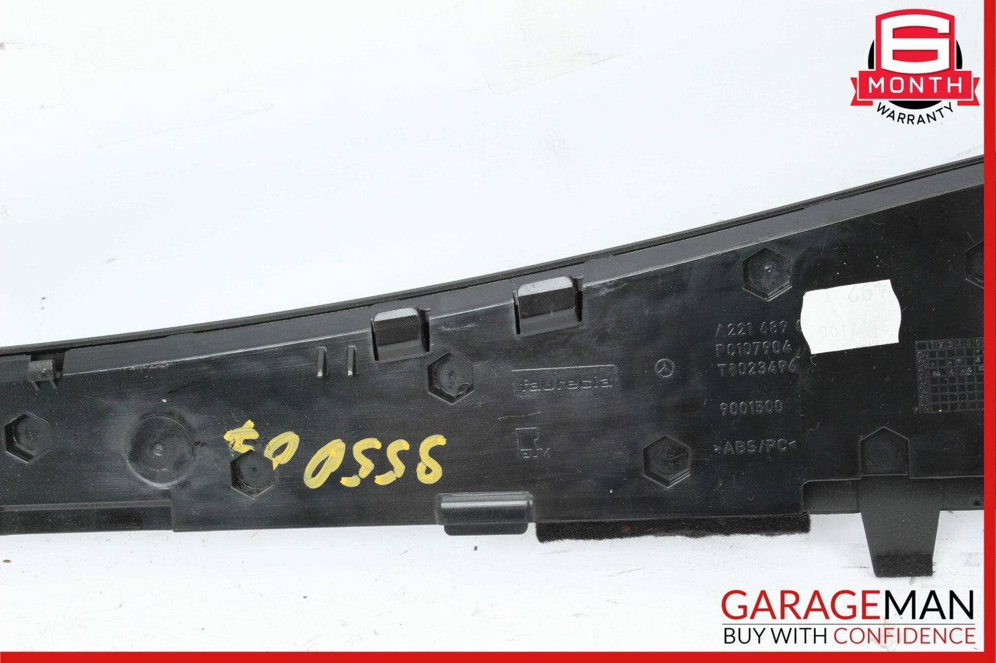 07-13 Mercedes W221 S550 Dashboard Central Air Vent Trim Panel Cover OEM