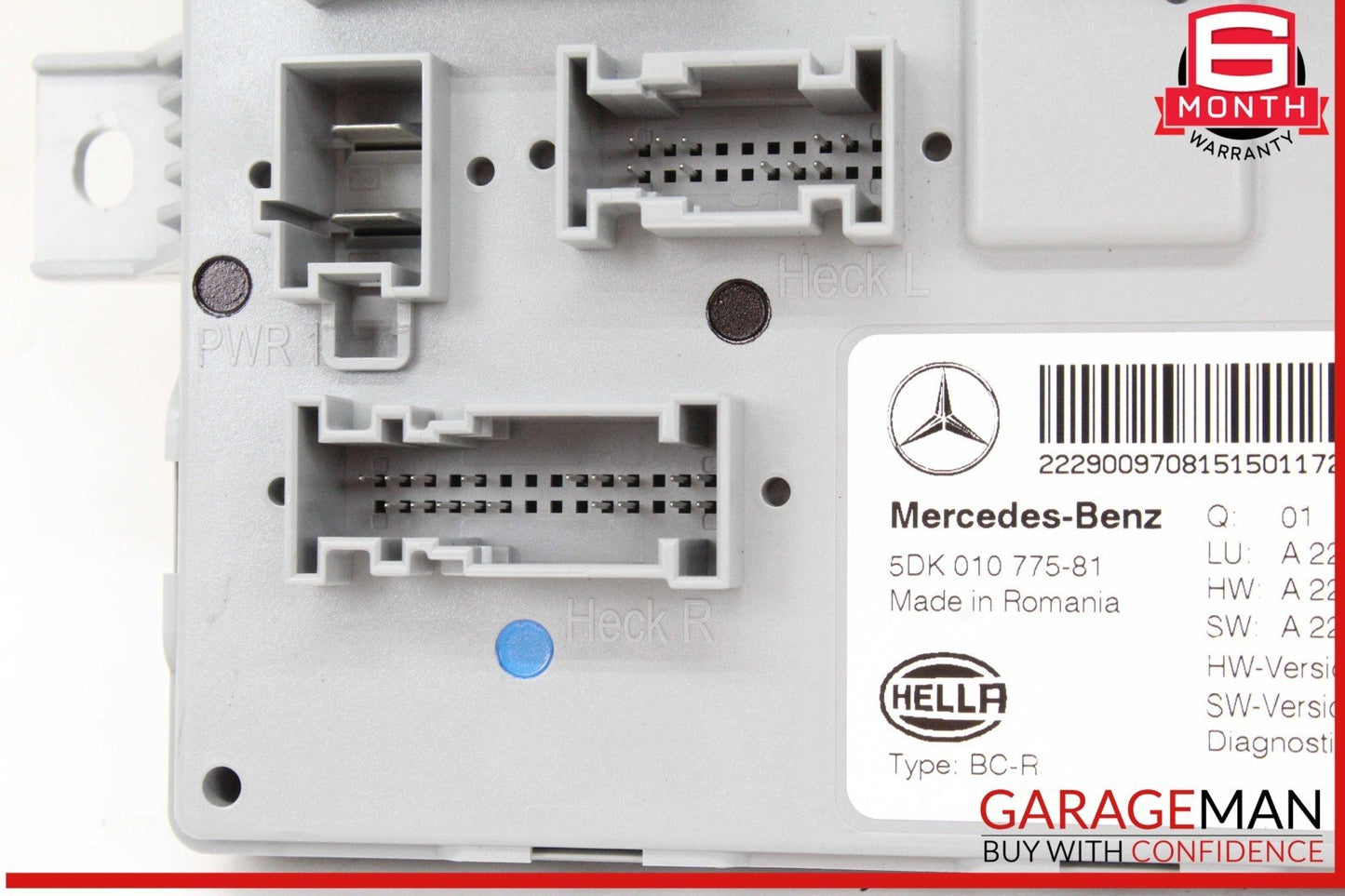 15-18 Mercedes W205 C300 C400 Rear Trunk SAM Control Module Unit 2229009708 OEM