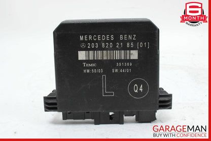 01-07 Mercedes W203 C230 Rear Left Door Control Module 2038202185 OEM