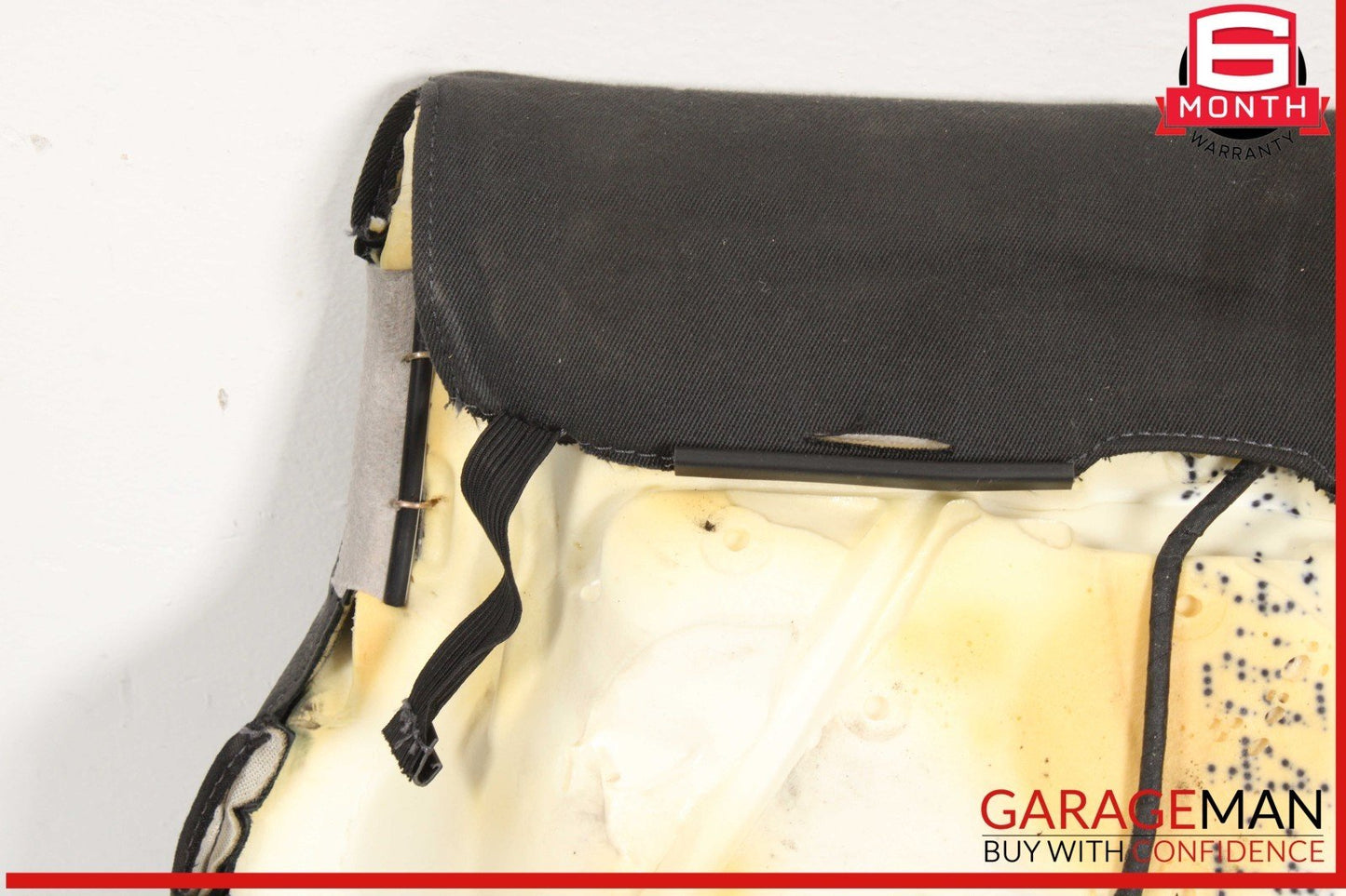 15-18 Audi Q3 Front Left Driver Side Lower Seat Cushion Black OEM