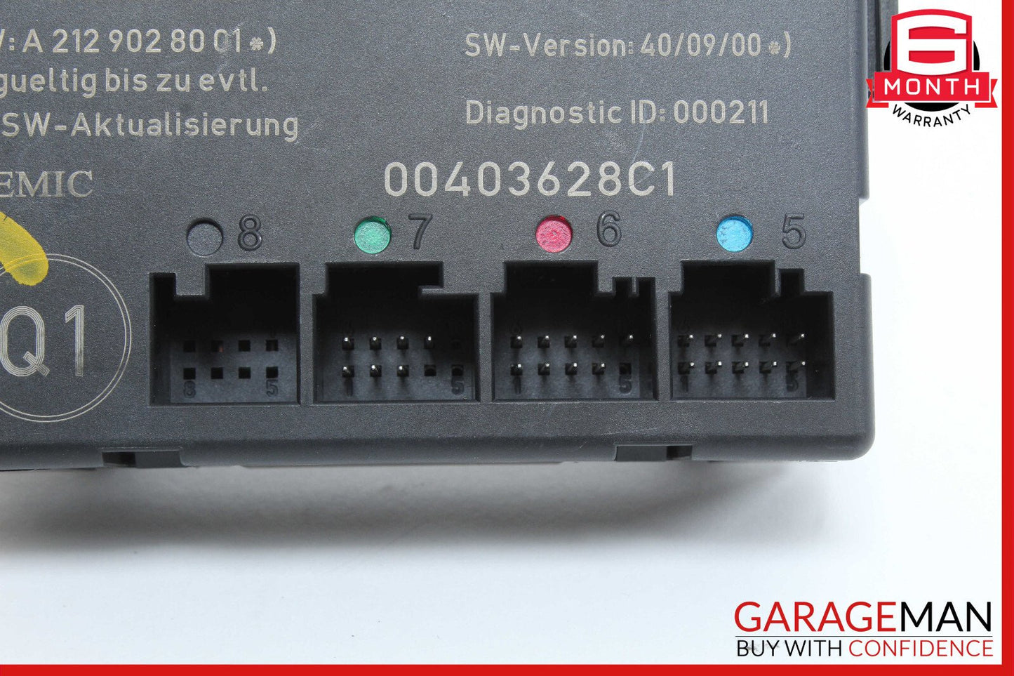 08-18 Mercedes W204 C250 SLK350 E400 Front Left Side Door Control Module OEM