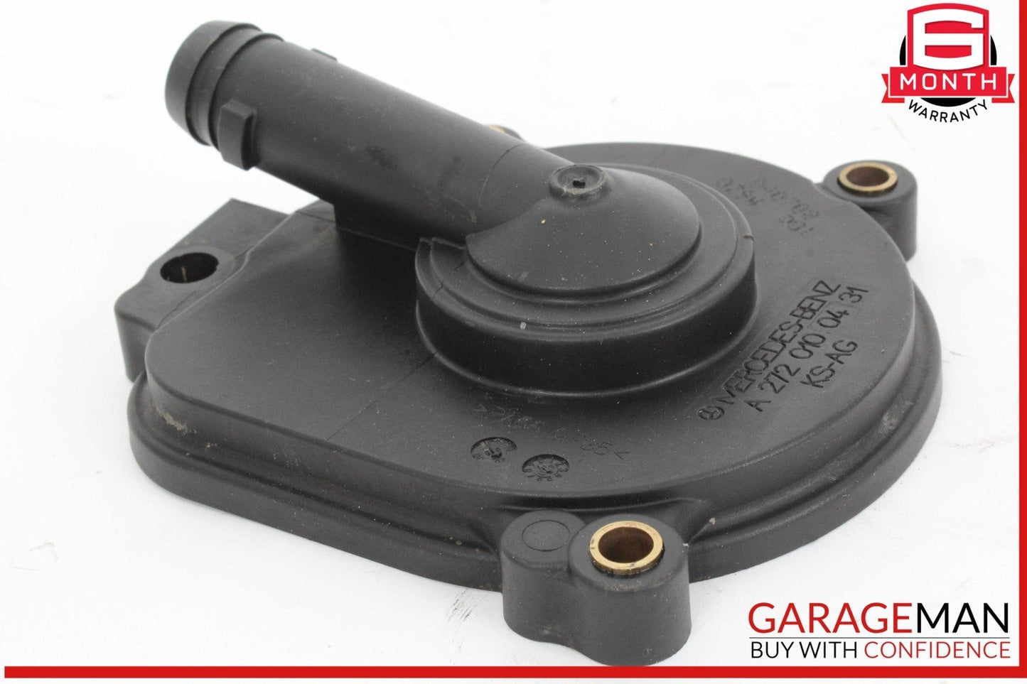 05-14 Mercedes W221 S550 E350 Engine PCV Crankcase Vent Valve Oil Separator OEM