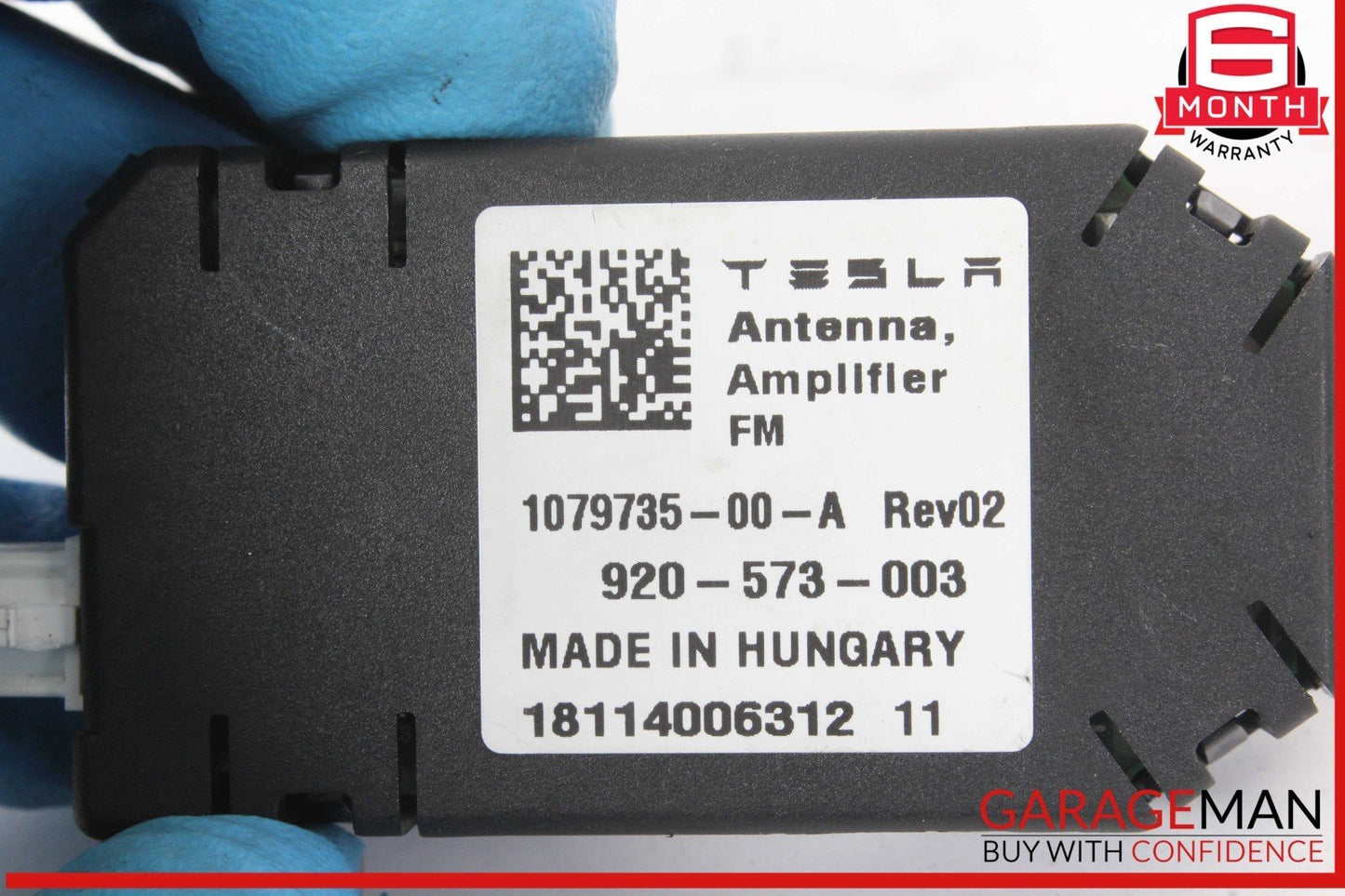 17-23 Tesla Model 3 Rear Left Driver Side Antenna Amplifier AMP FM Radio Module