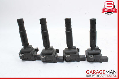 02-05 Mercedes W203 C230 Engine Ignition Coil Set of 4 Pc OEM
