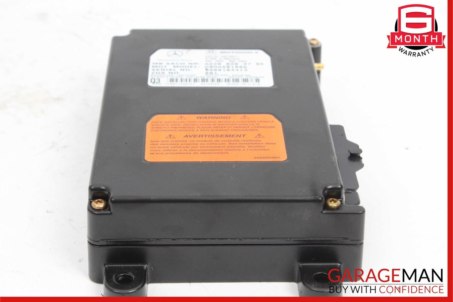 00-06 Mercedes W215 CL55 AMG ML500 Voice Phone Communication Control Module OEM