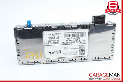 12-14 Mercedes W212 E350 E400 Sirius Satellite Radio Receiver 2128706489 OEM
