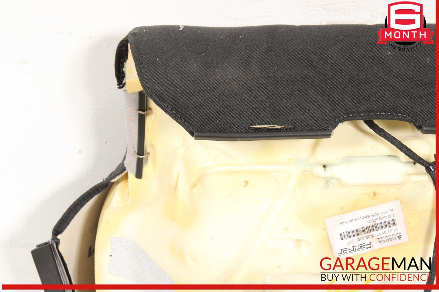 13-17 Audi Q5 Front Right Passenger Side Lower Bottom Seat Cushion Black OEM