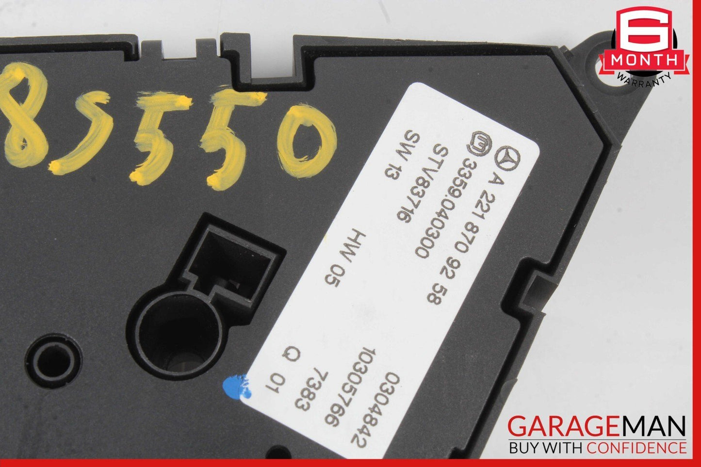 07-14 Mercedes S550 S600 CL600 Front Left Side Seat Controller Switch Set of 2