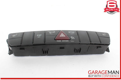 06-12 Mercedes W164 ML350 4MATIC Dash Hazard Heated Seats ESP Control Panel OEM