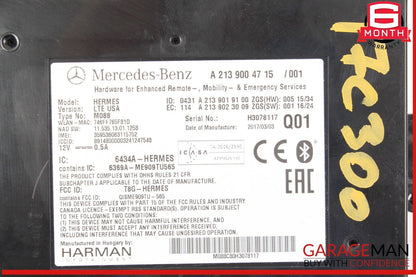 12-23 Mercedes W205 C300 GLC300 Communication Computer Control Module Unit OEM