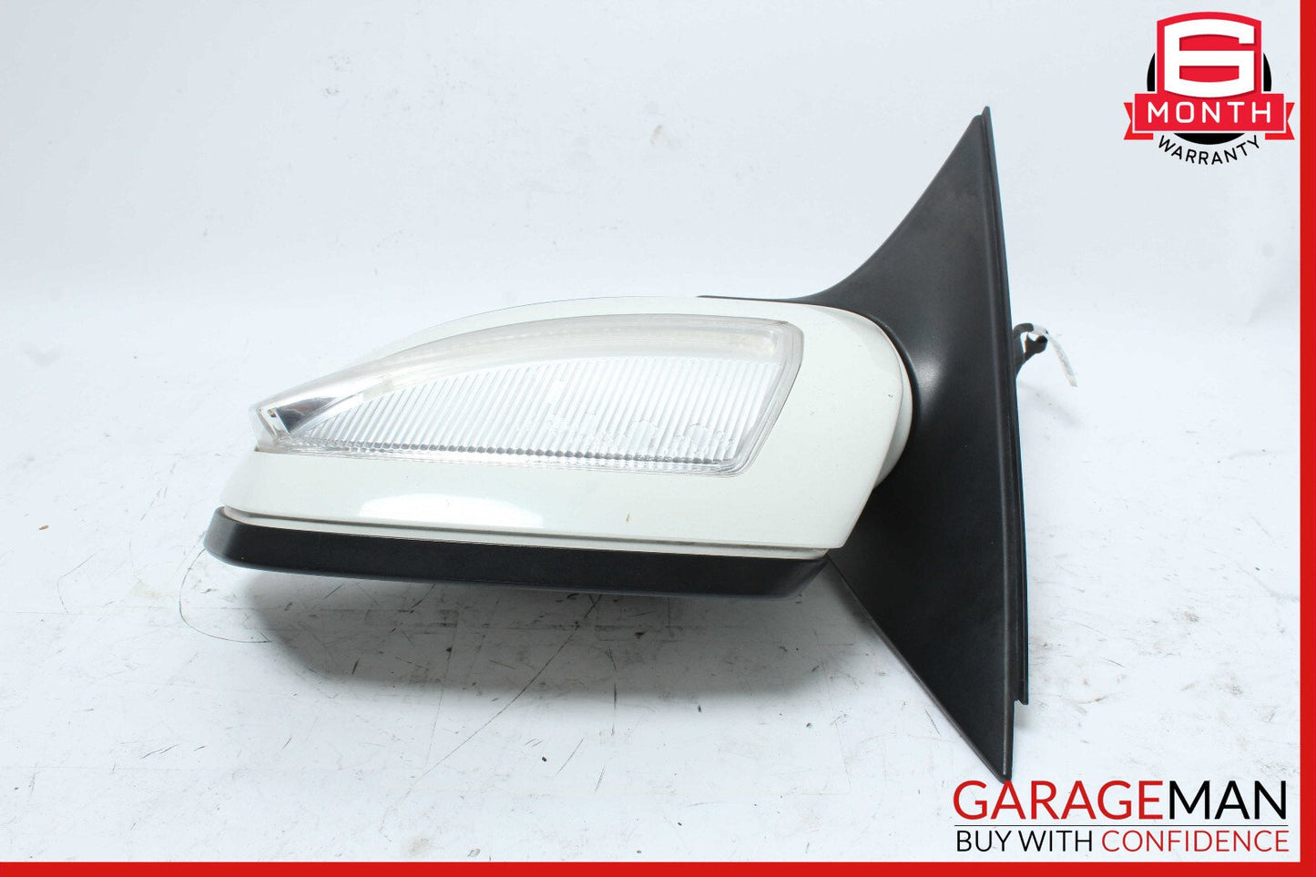 08-09 Mercedes W204 C300 Front Left Side Mirror Door Rear View White OEM