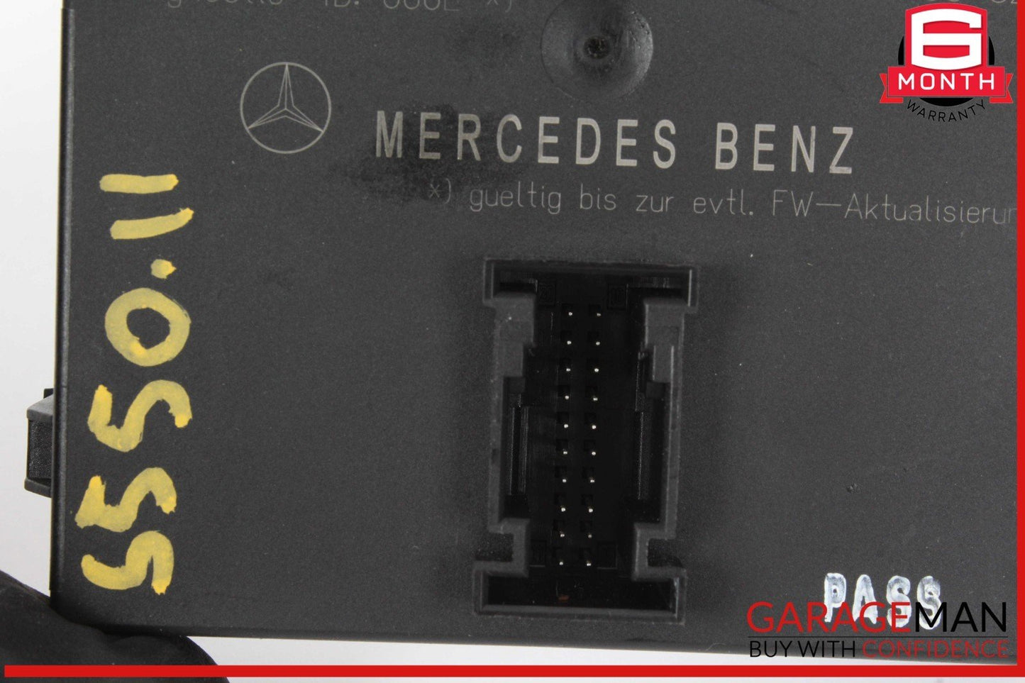 07-14 Mercedes W221 S550 S400 Central Gateway Control Module Unit 2215408362 OEM