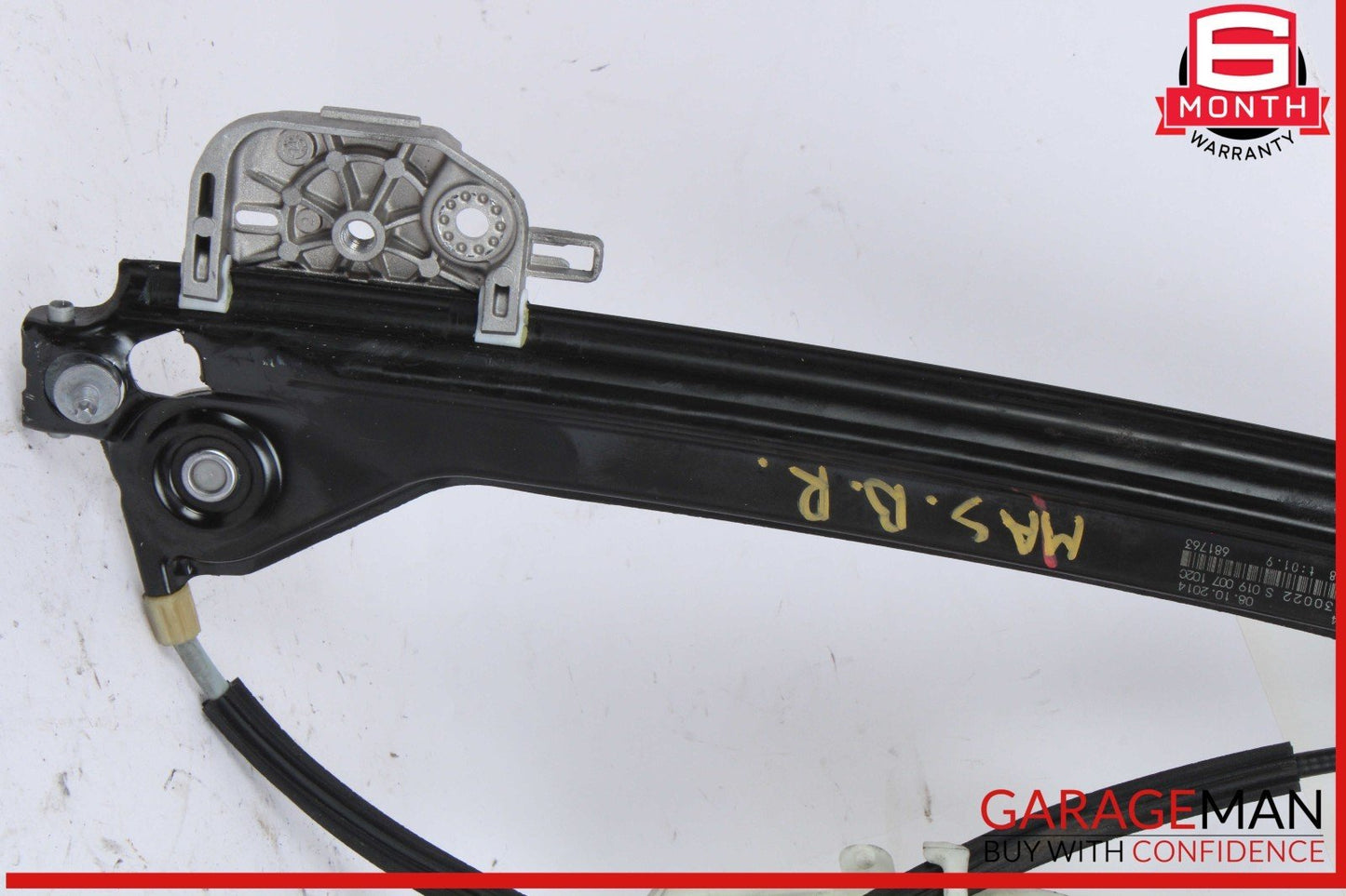 14-22 Maserati Ghibli Rear Right Passenger Side Window Regulator 670030022 OEM