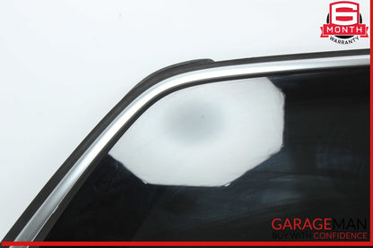 13-19 Mercedes X166 GL450 GLS550 Rear Right Side Quarter Window Glass Trim Assy