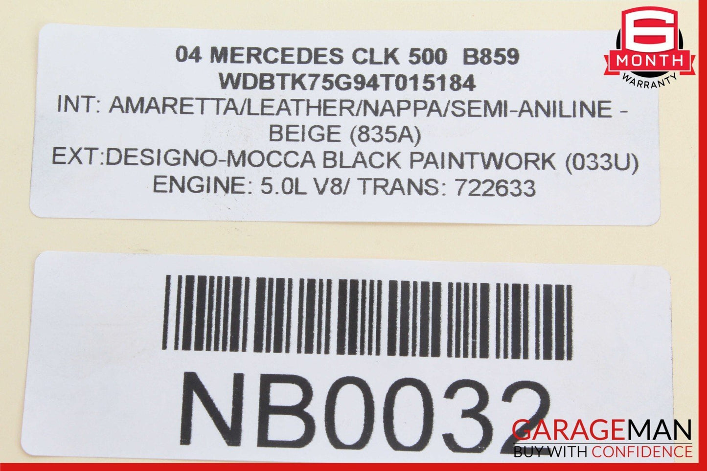 06-11 Mercedes W164 ML350 ML550 ML63 AMG Front Lower Radiator Support Bracket