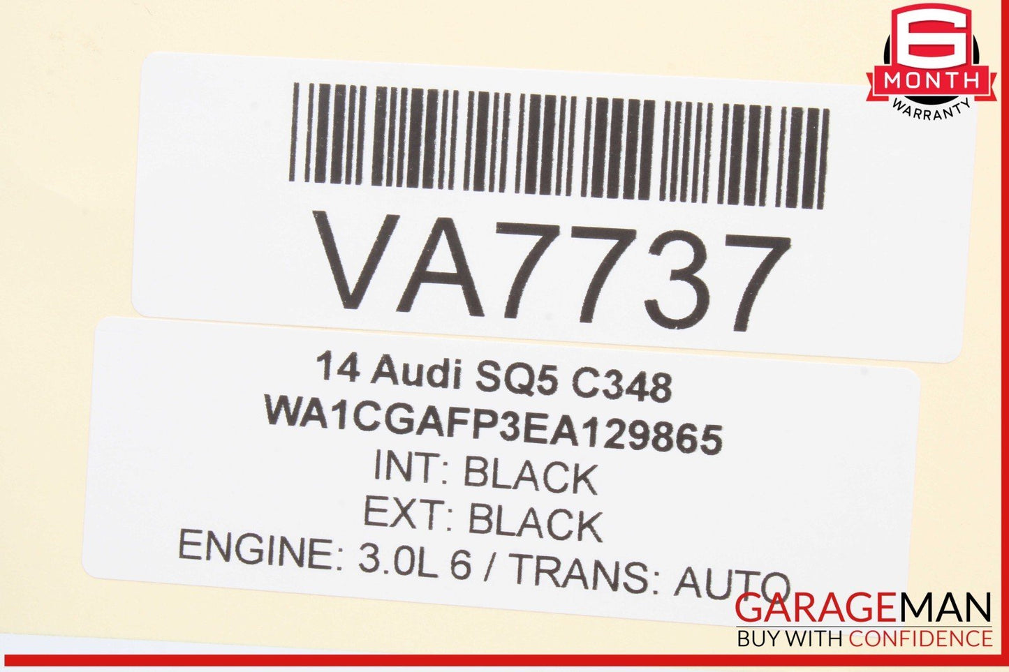 09-16 Audi SQ5 A5 A4 Head Light Fog Light Switch Black 8K0941531AS OEM