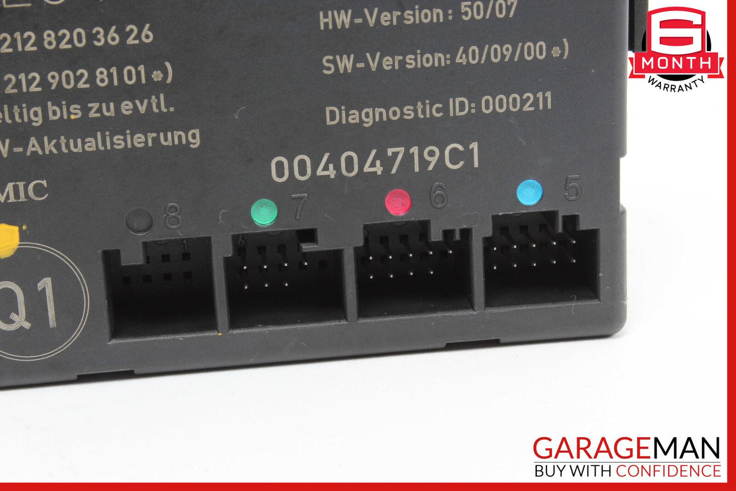 08-18 Mercedes W204 C350 E350 Front Right Side Door Control Module Unit OEM