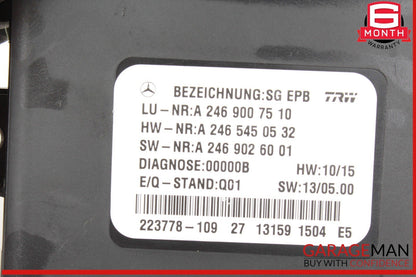 12-16 Mercedes X166 GL450 4MATIC Hand Parking Brake Control Module Unit OEM