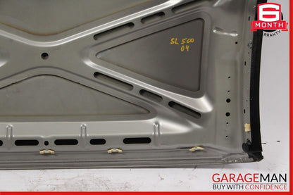 03-08 Mercedes R230 SL500 SL55 Convertible Roof Hard Top Folding Panel Silver