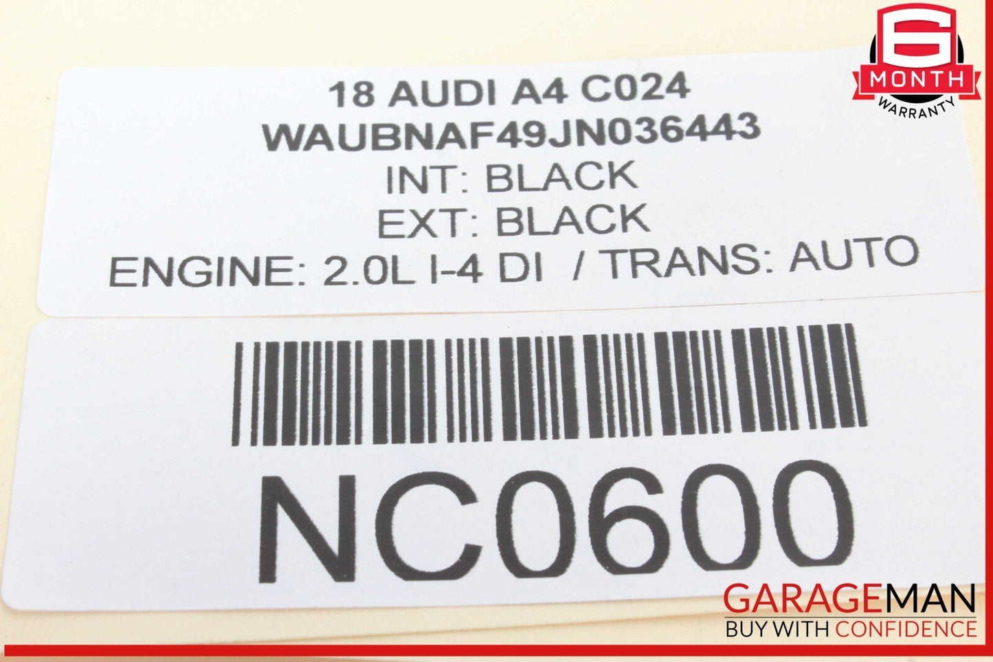 17-24 Audi A4 Quattro Front Left Driver Side Door Control Module 8W0959593H OEM
