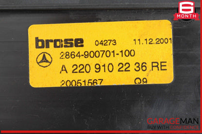 03-06 Mercedes W220 S600 S430 Front Right Side Seat Control Module Unit OEM
