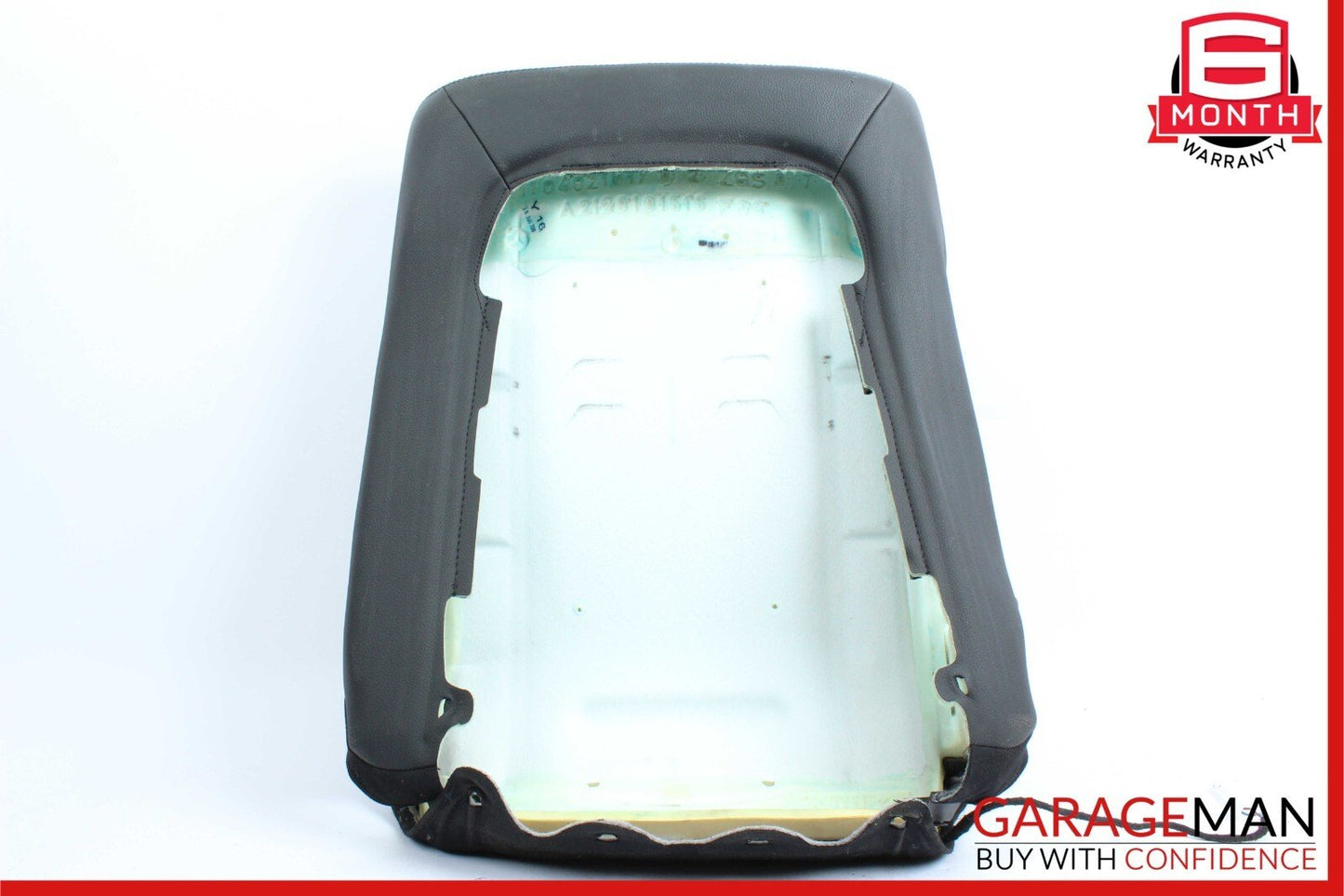 10-16 Mercedes W212 E350 E400 Front Right Top Upper Seat Cushion Black OEM