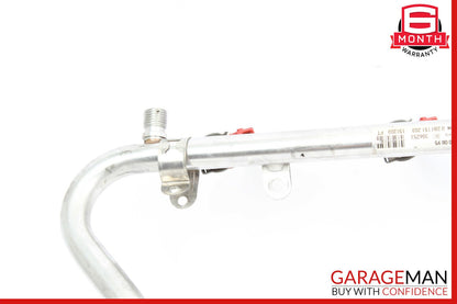 01-04 Mercedes W203 C240 Fuel Injection Rail Line w/ Injectors 1120700895 OEM