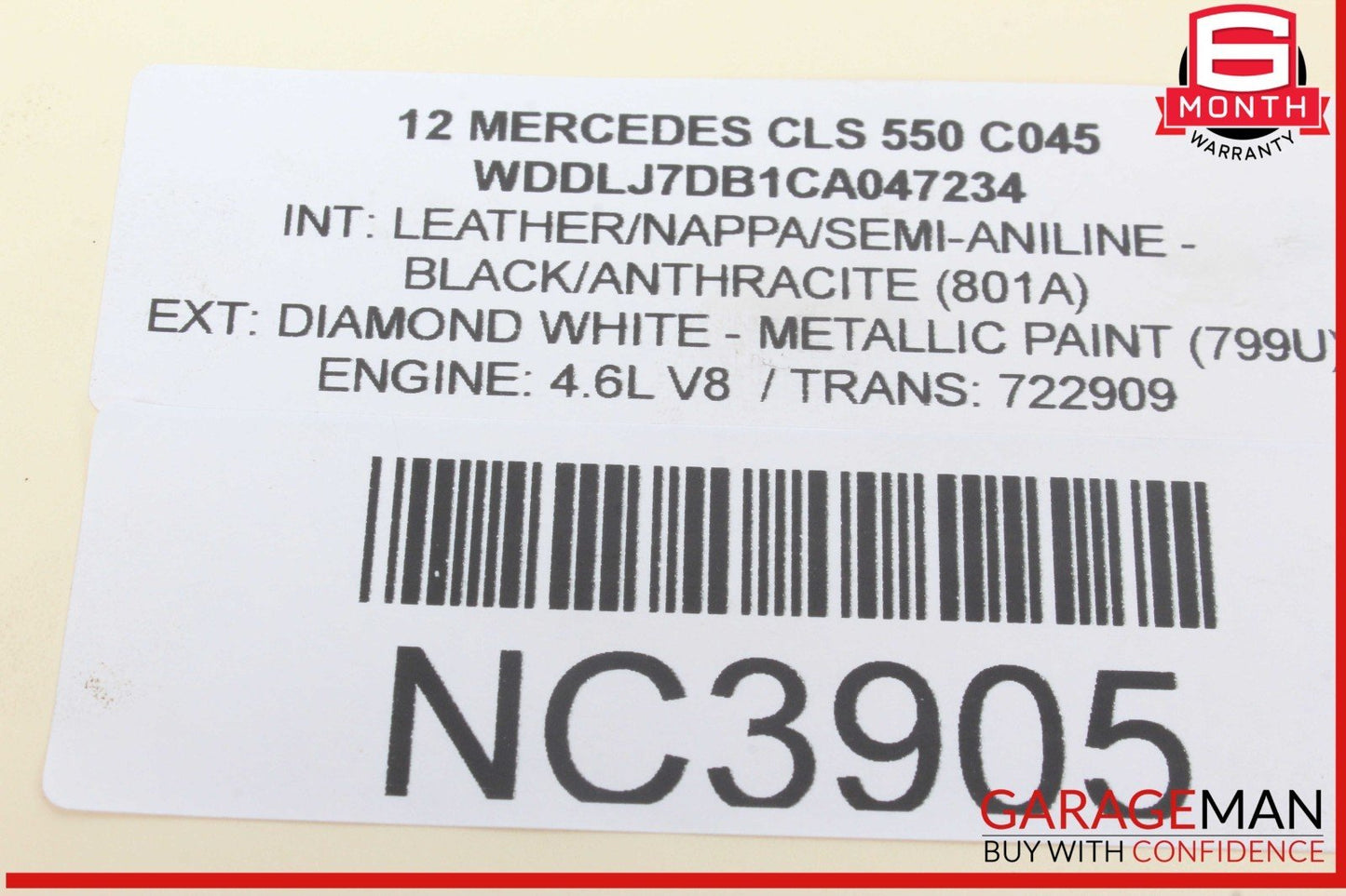 11-19 Mercedes W218 CLS550 E63 AMG Engine Oil Cooler Radiator 2781880401 OEM