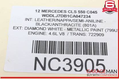11-19 Mercedes W218 CLS550 E63 AMG Engine Oil Cooler Radiator 2781880401 OEM