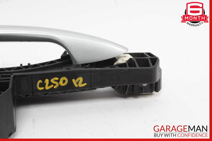 12-14 Mercedes W204 C250 C63 Sedan Right Exterior Door Handle Iridium Silver