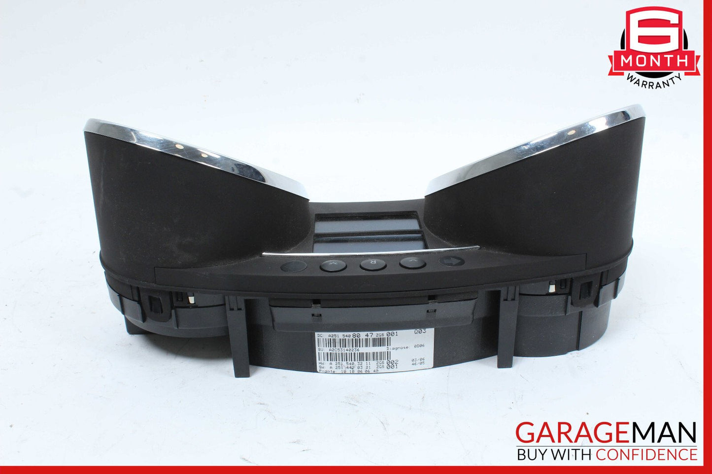 06-07 Mercedes W251 R350 R500 Instrument Cluster Speedometer 2515408047 OEM