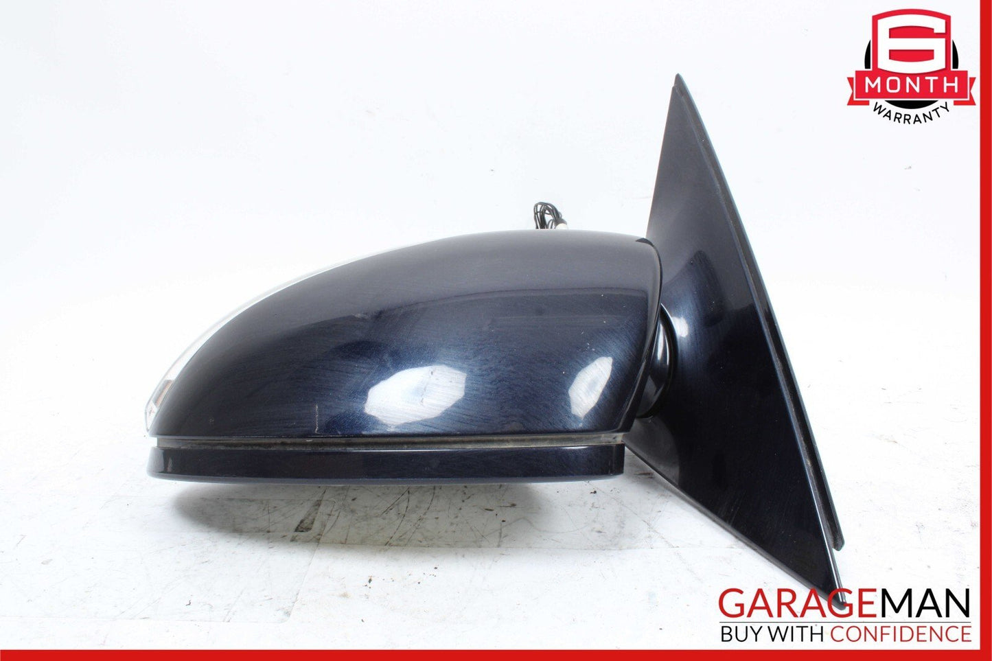 07-09 Mercedes W221 S550 S600 Front Left Side Mirror Door Rear View Black