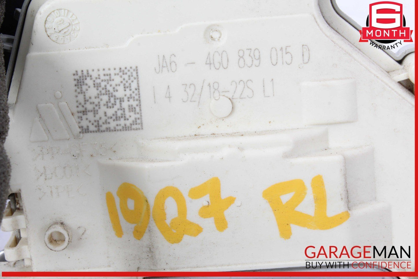 17-24 Audi Q7 Rear Left Driver Side Door Lock Latch Actuator 4G0839015D OEM