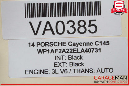 11-18 Porsche Cayenne 958 Front Right Passenger Side Door Window Regulator Motor