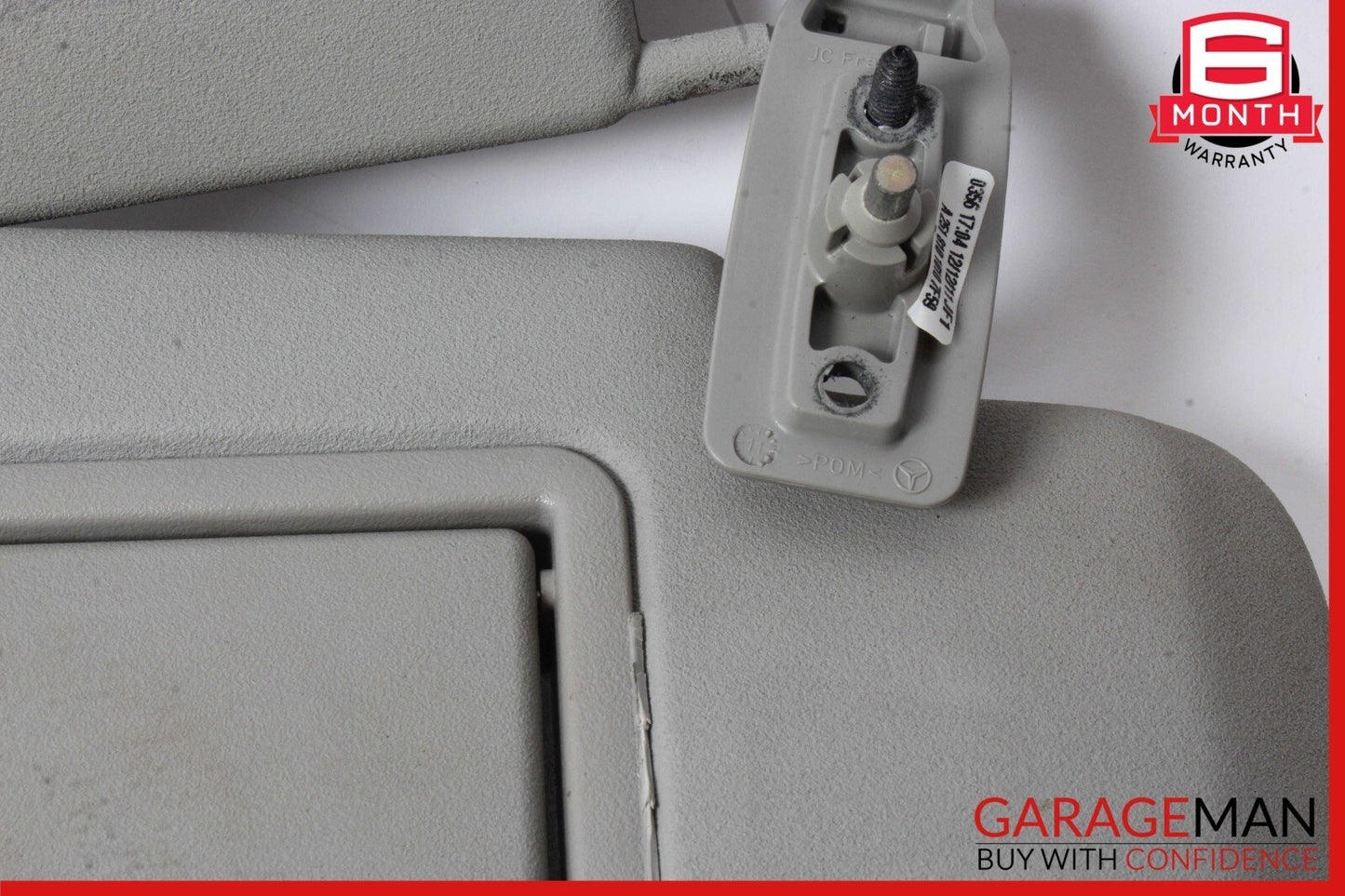 09-13 Mercedes W251 R350 R320 Front Right Side Sun Visor Sun Shade Gray