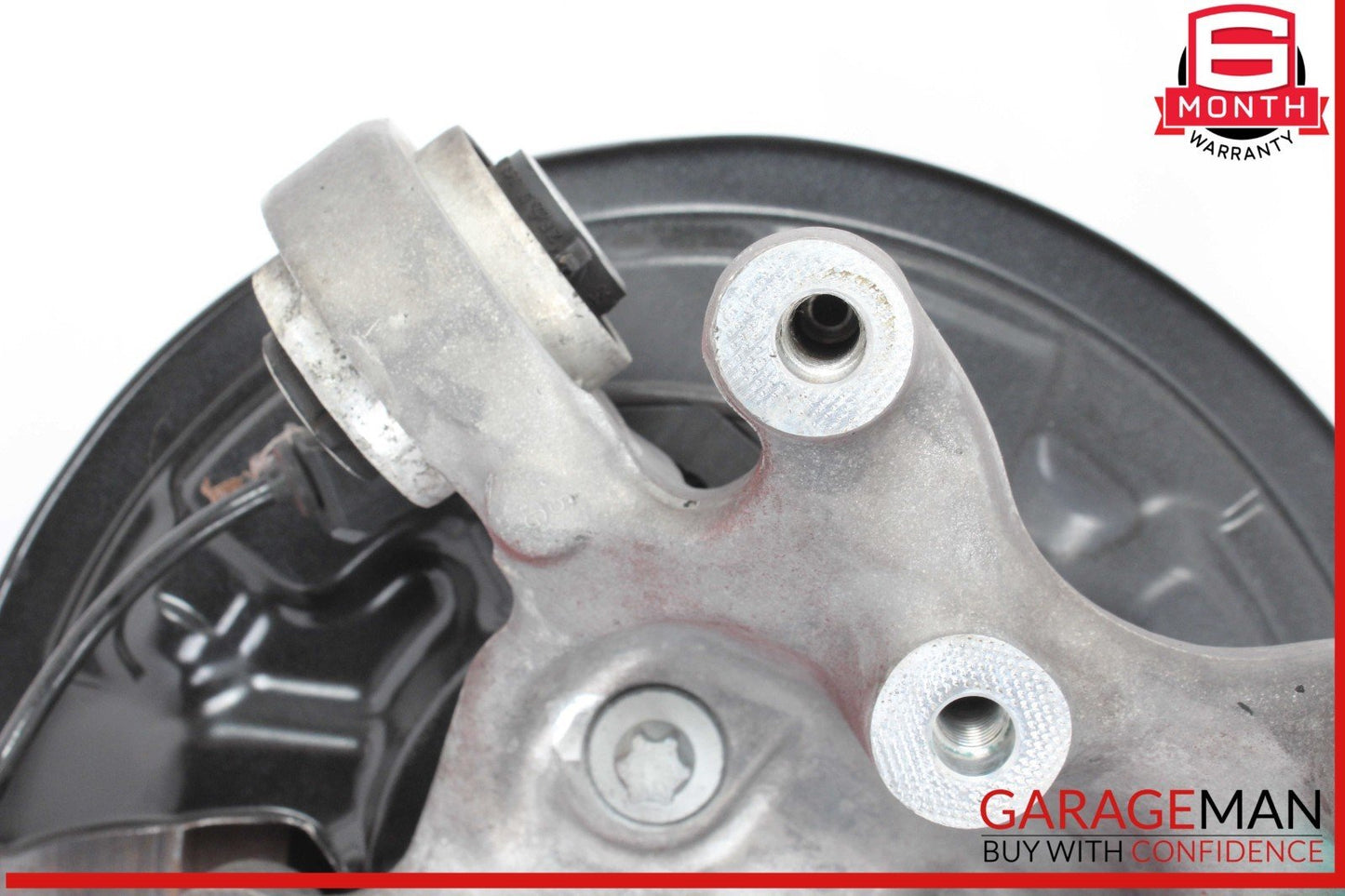 14-19 Mercedes W117 CLA250 Rear Left Side Spindle Knuckle Hub w/ Rotor Disc OEM