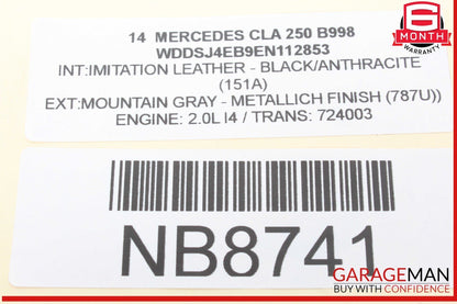 14-19 Mercedes W117 CLA250 Rear Left / Right Suspension Camber Strut Control Arm