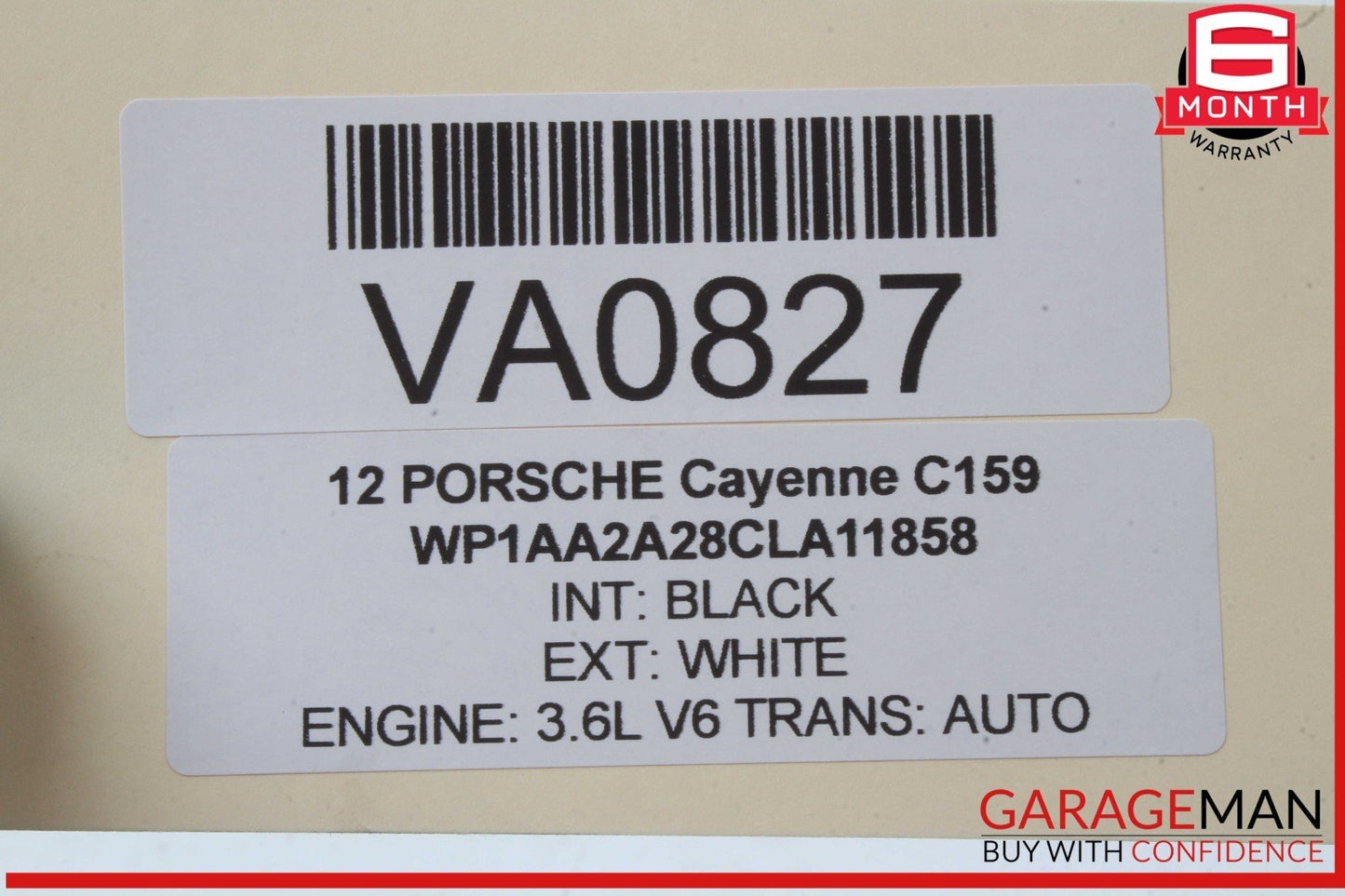 11-18 Porsche Cayenne 958 Front Right Side Window Regulator Motor Unit OEM