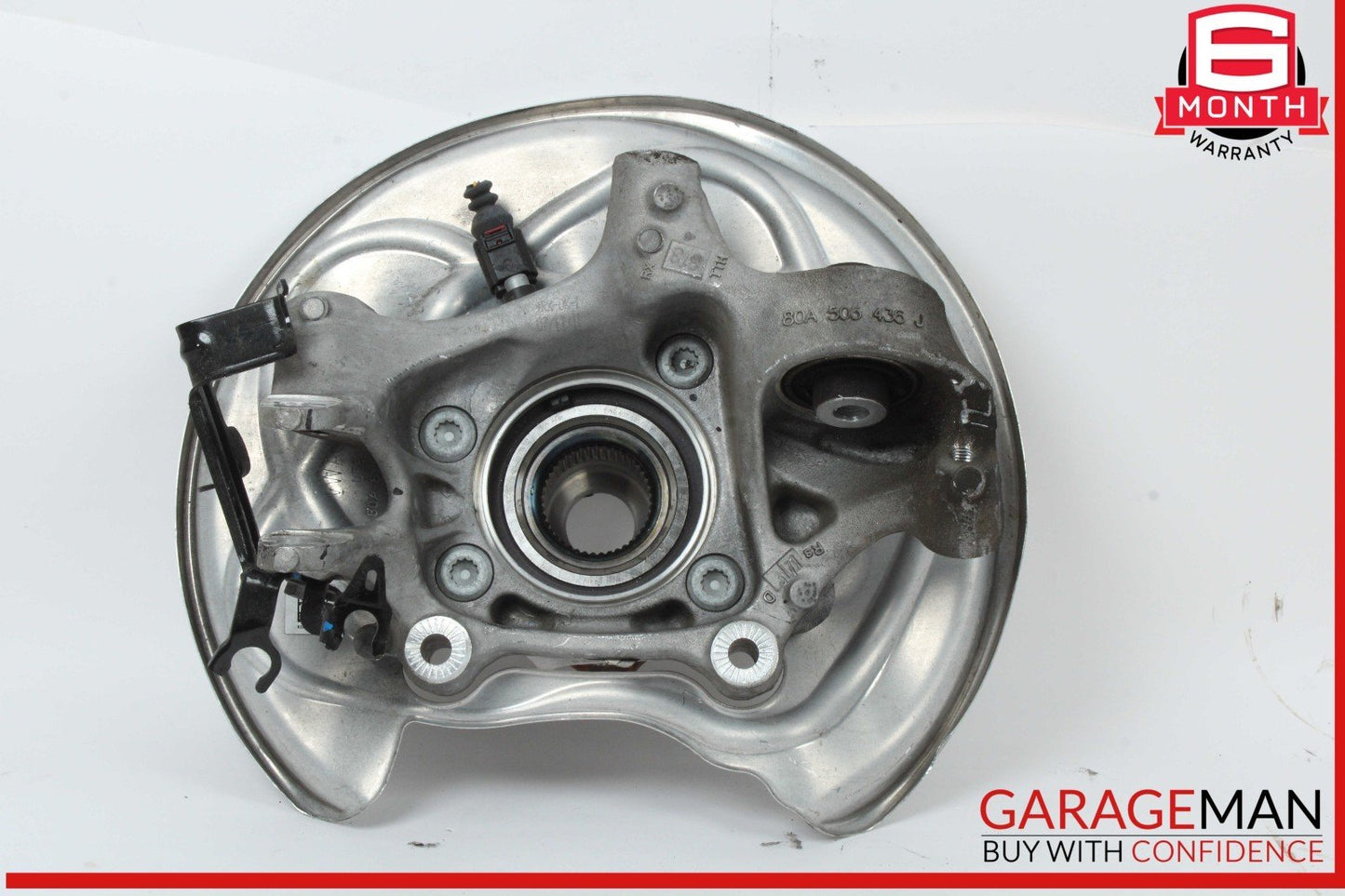 18-25 Audi Q5 Rear Right Passenger Side Spindle Knuckle Wheel Hub 80A505436J OEM