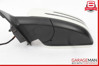 10-12 Mercedes X204 GLK350 Left Driver Side Rear View Door Mirror White OEM