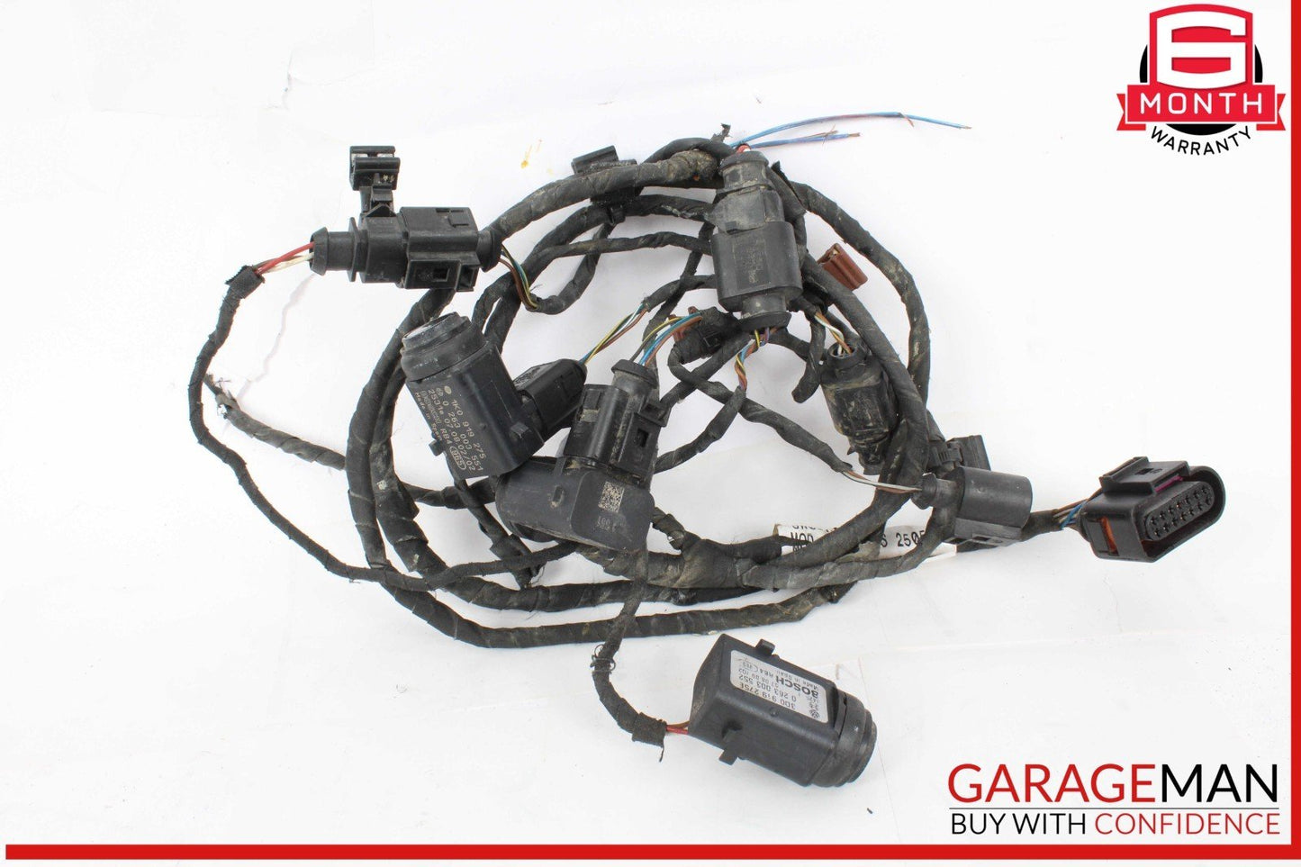 03-08 Bentley Continental GTC Rear Bumper Parking Sensor Wire Harness PDC OEM