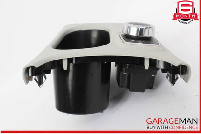 14-19 Mercedes W117 CLA250 Center Console Cup Holder Trim Panel w/ Control Unit