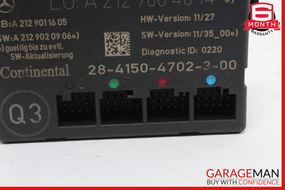 08-18 Mercedes W218 CLS550 C250 Front Left Driver Side Door Control Module OEM
