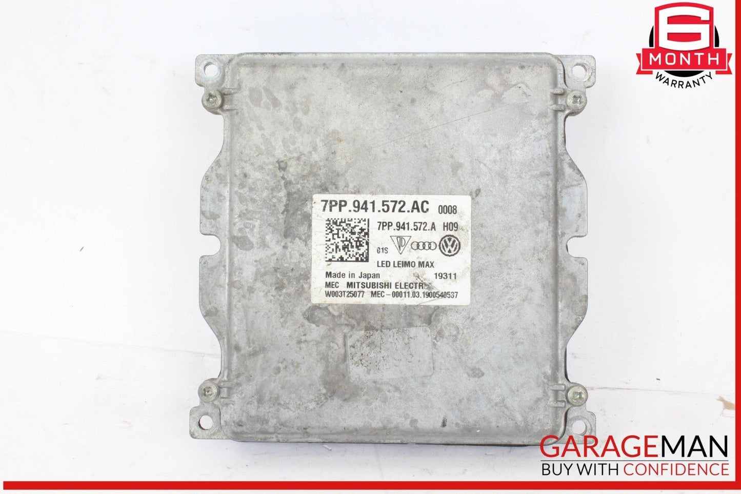 17-20 Audi S3 A3 Headlight Lamp Ballast Control Module DRL Bulb Module OEM