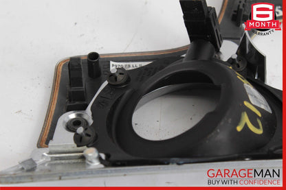 10-16 Porsche Panamera 970 Left Dash Ignition Trim Cover Panel Bezel Wood
