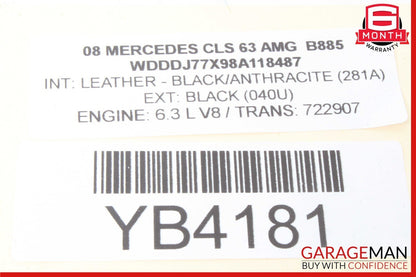 06-11 Mercedes W219 CLS63 Rear or Front Right Side Door Window Regulator Motor