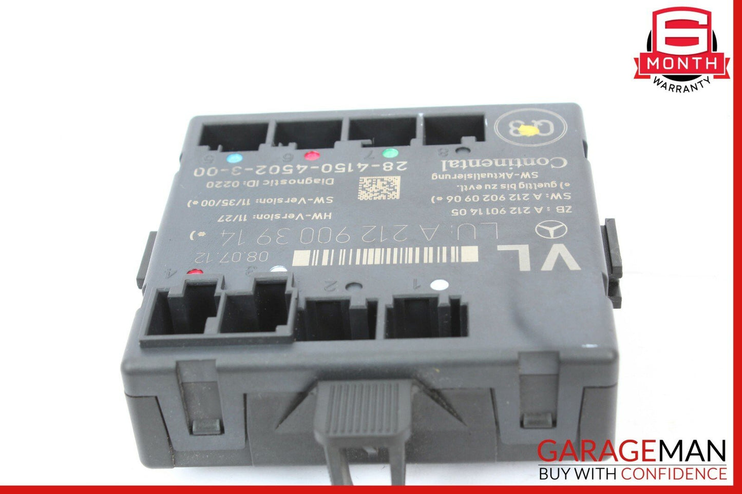 08-14 Mercedes W204 C300 C350 Front Left Side Door Control Module 2129003914 OEM