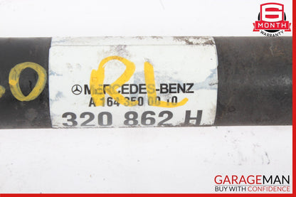 06-12 Mercedes W164 ML350 GL450 Rear Right or Left Side Half Axle Shaft OEM